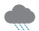 leichter Regenschauer